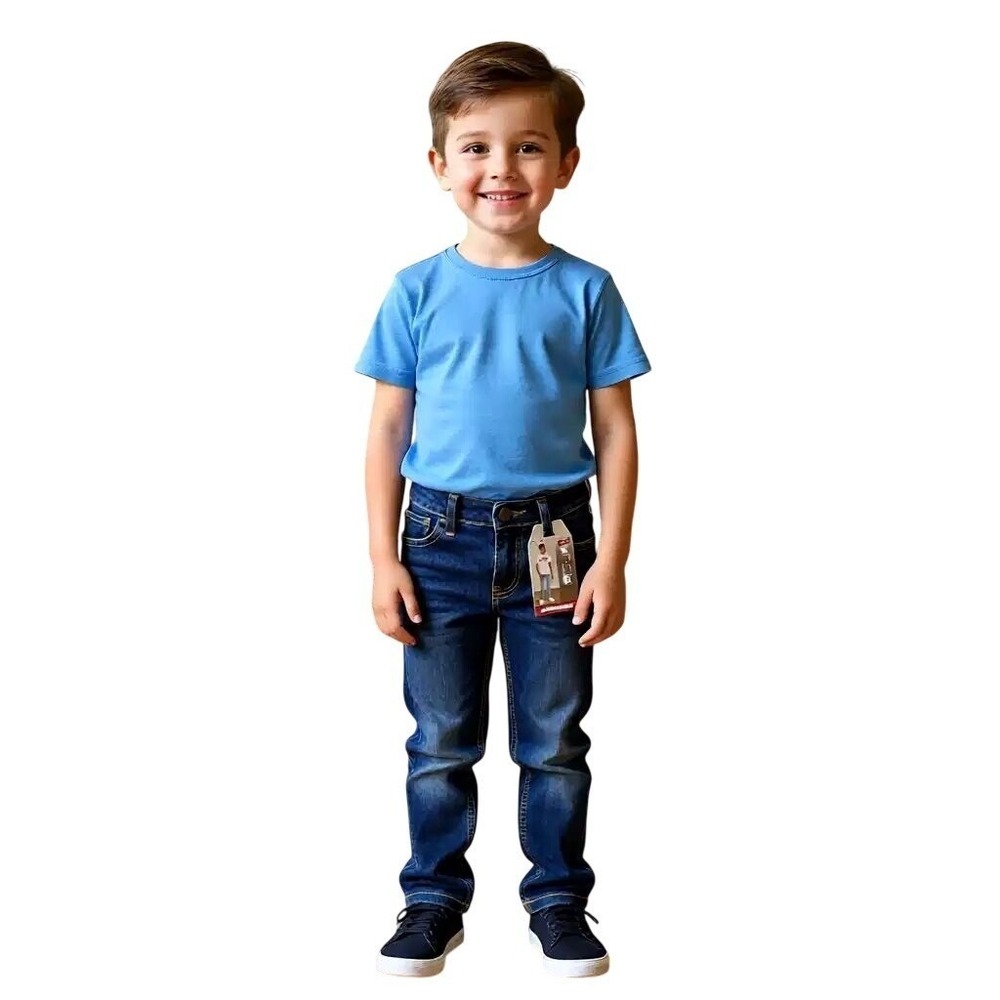 Levis 511 Slim Performance Boys Jeans Blue Adjustable Waist 5 NWT